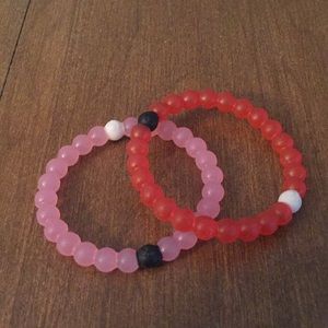2 Lokai bracelets